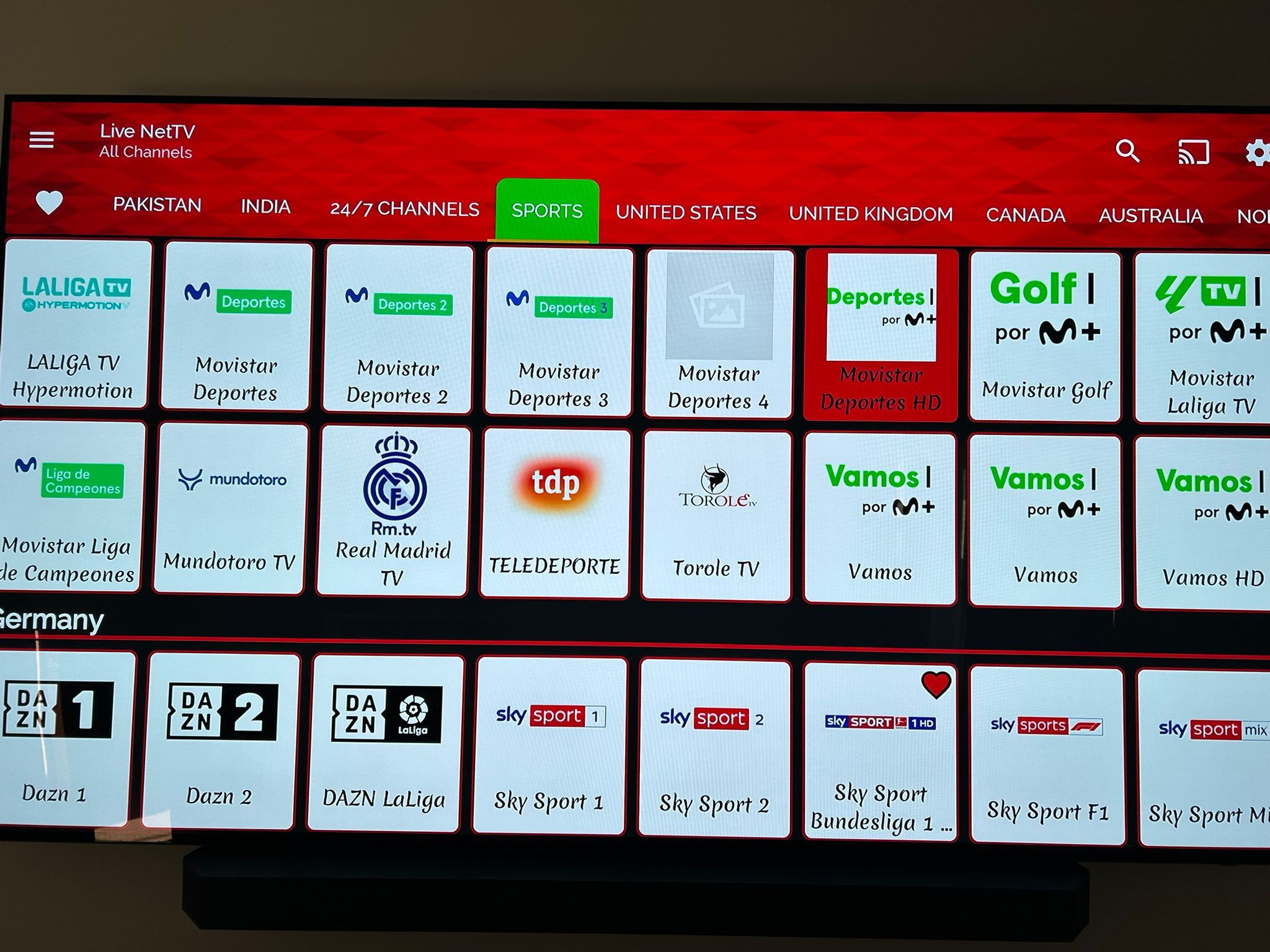 TV Streaming with Unlimited Channels