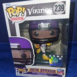 Funko Pop! NFL Minnesota Vikings Justin Jefferson Pop! Vinyl Figure #239