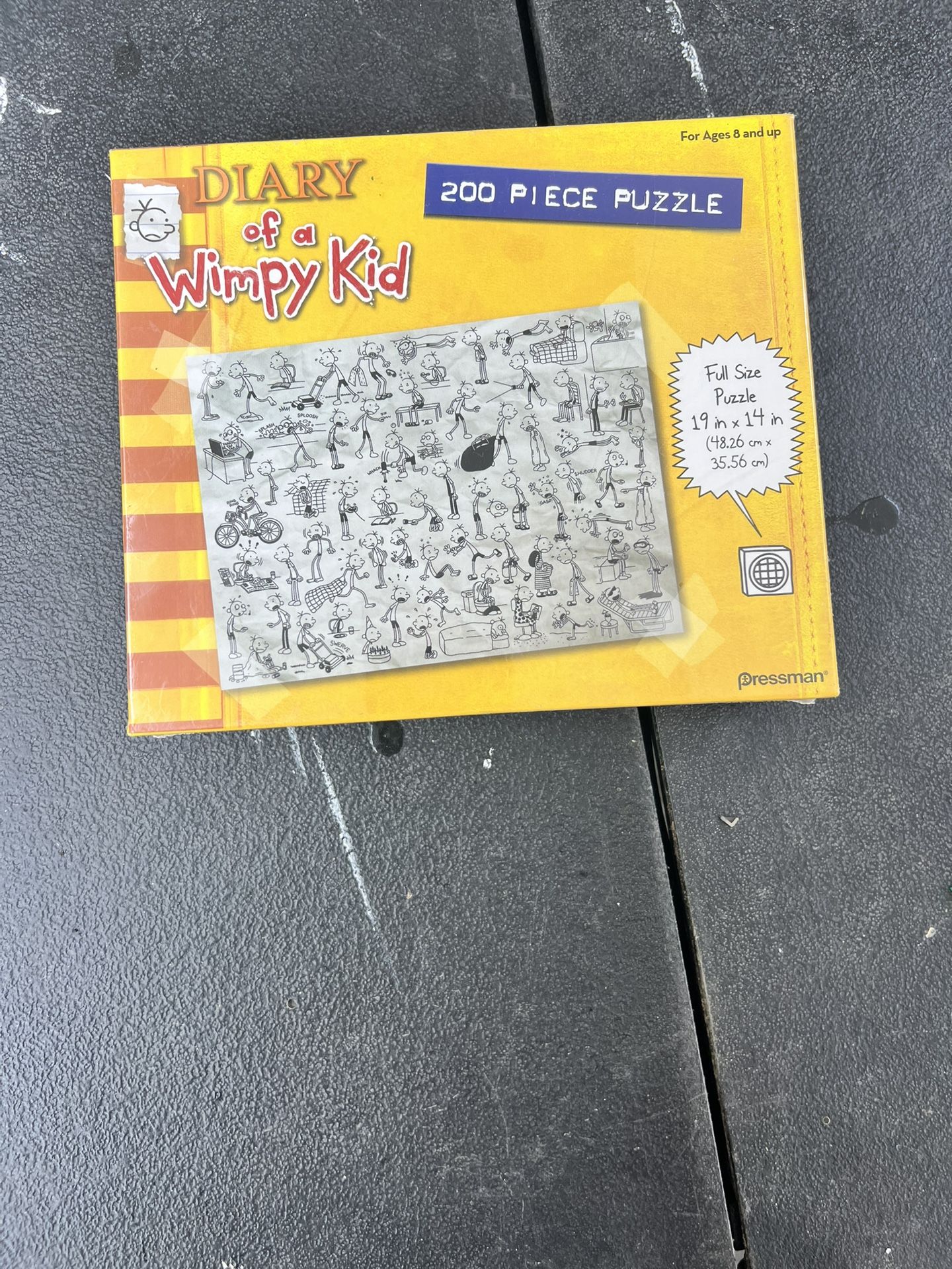 Dairy Of A Wimpy Kid Puzzle Brand New