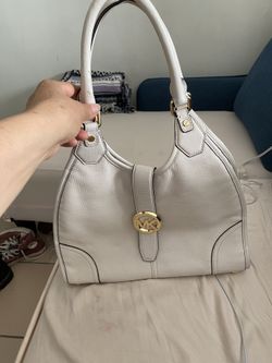 Michael Kors White leather bag