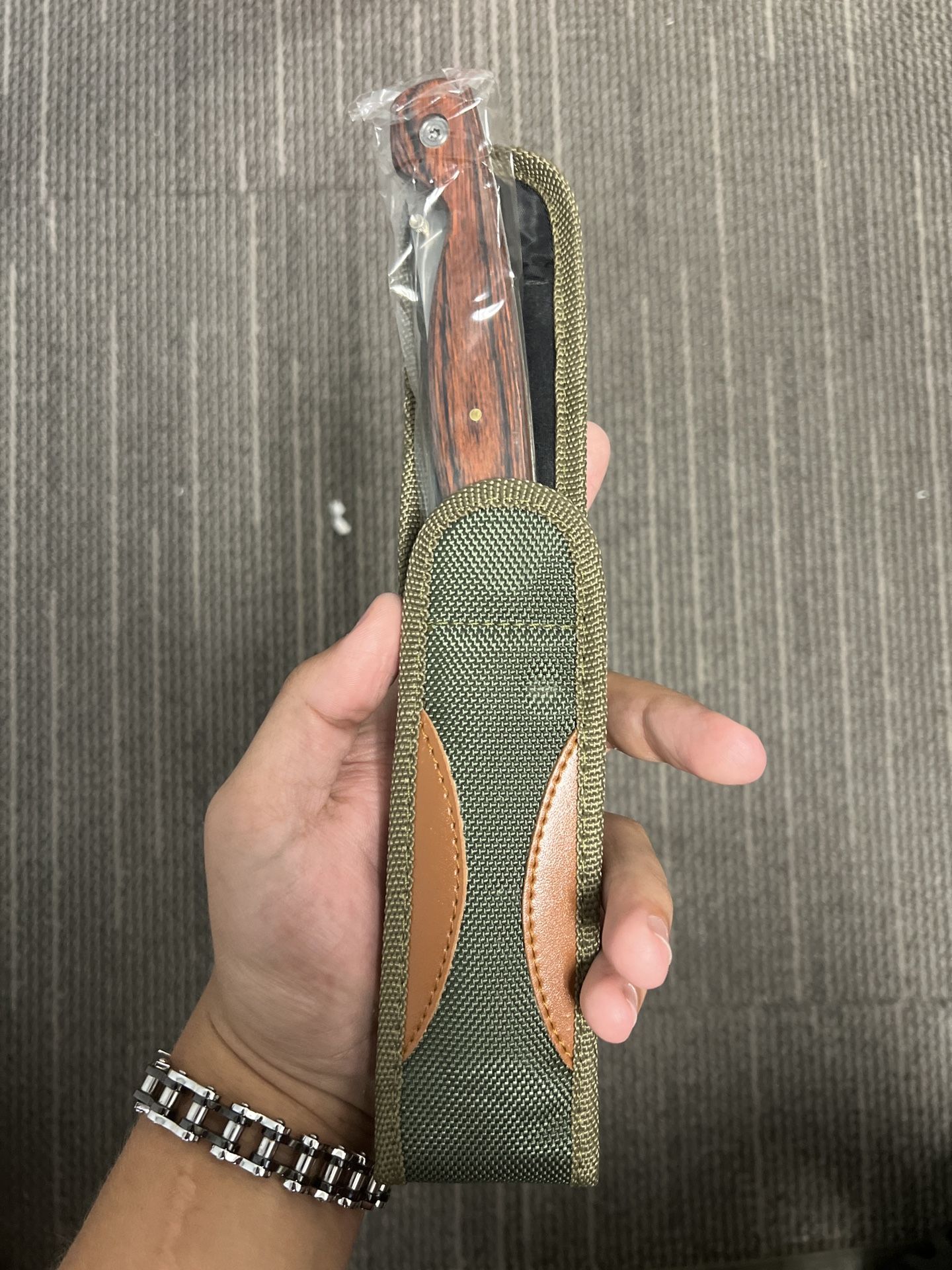 SARGE River Wood Folding Fillet Knife