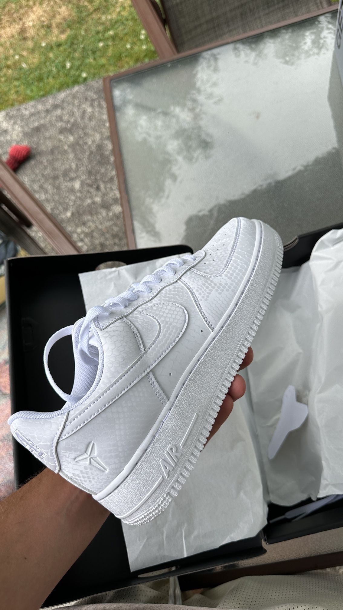 Nike Air Force 1 Kobe All White
