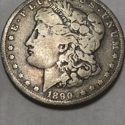 1890 O Morgan Dollar