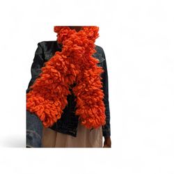 Coral  Color Scarf 