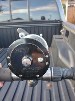 Penn Jig master 500 and fishing rod
