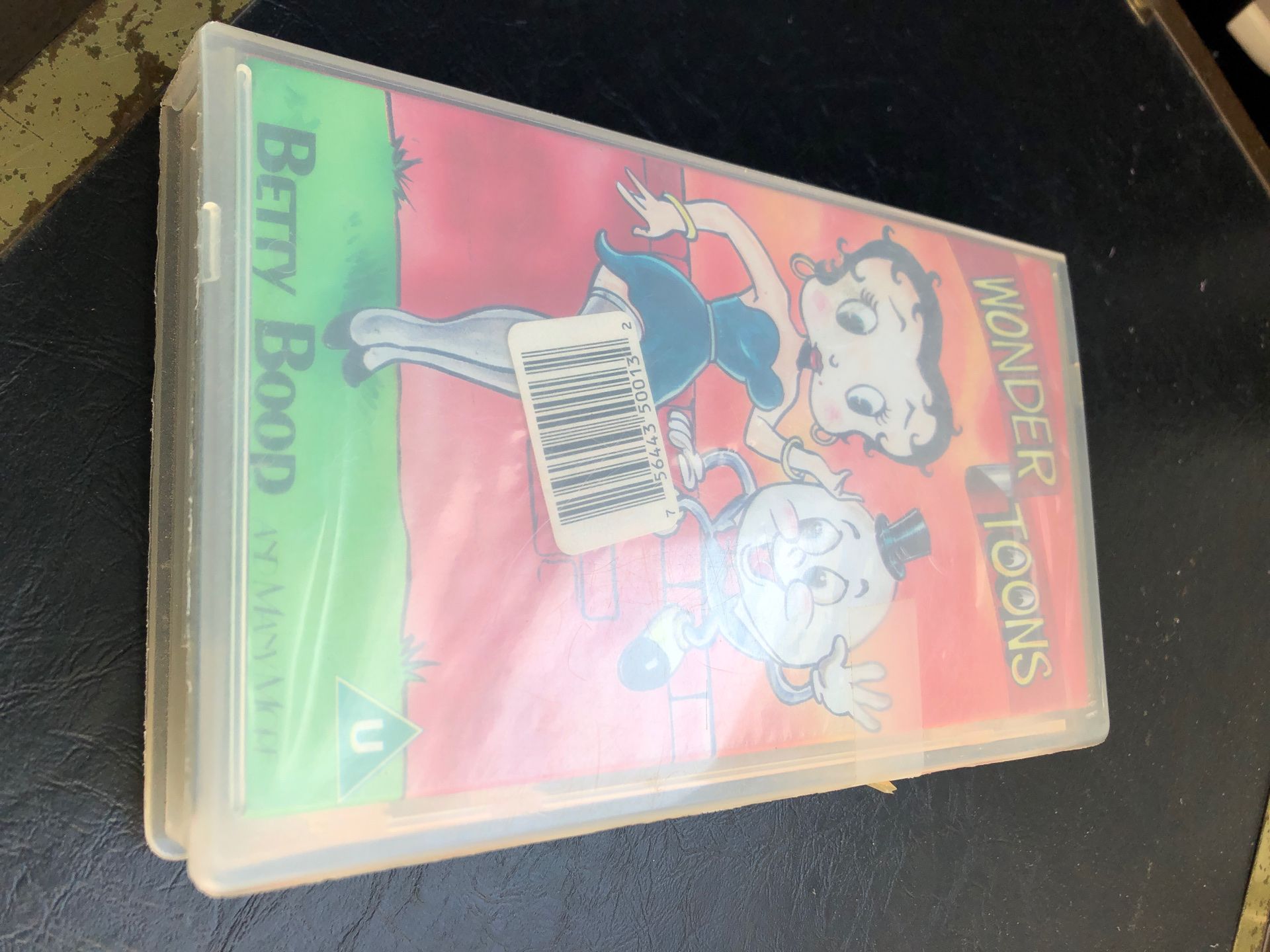 1996 Betty hoop vhs still new unopened