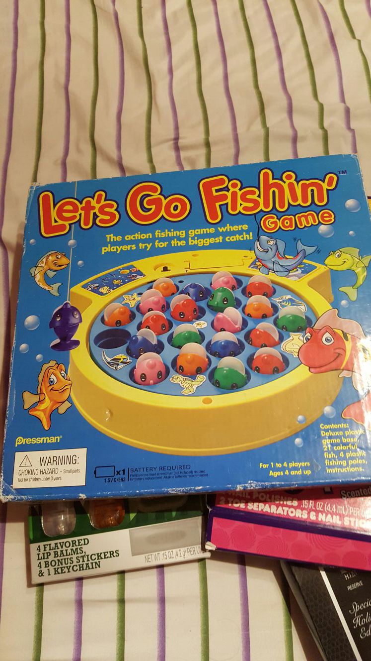Lets go fishing game