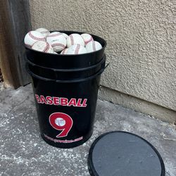 Bucket of Baseballs 