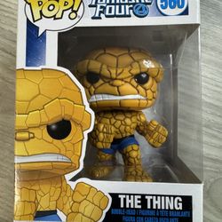 Funko POP! Fantastic Four The Thing #560 with POP Protector