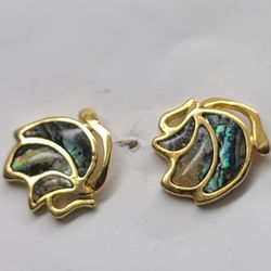 WATERCOLOR GENUINE ABALONE DESIGNER 