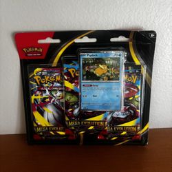 Mega Evolution 3 Pack Blister [Psyduck] 