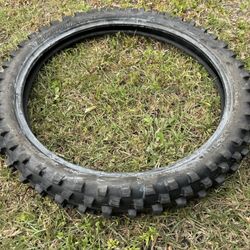 Dirt Bike Tire Dunlop Used 70% Left 80/100:21