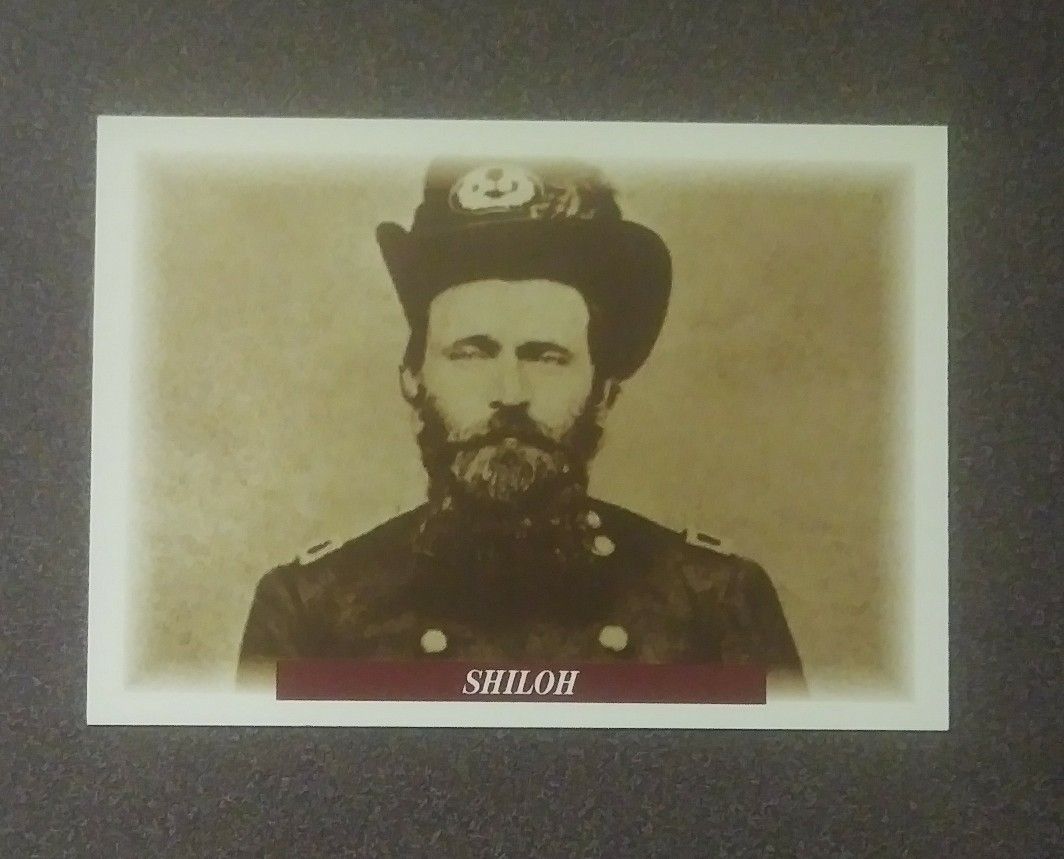 Civil War General Ulysses S. Grant #31 Shiloh Tennessee President Tuff Stuff 1991 Card Collectible Vintage Photo Photograph Military United States 