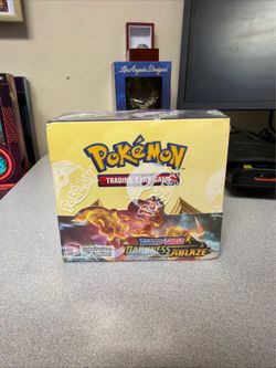 Sealed Pokemon Sword & Shield Darkness Ablaze Booster Box Sealed N703