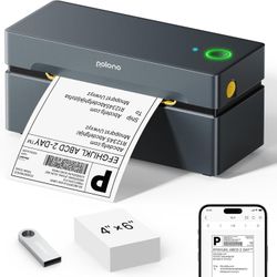 Bluetooth 4x6 Thermal Label Printer,Wireless Shipping Printer for Small Business