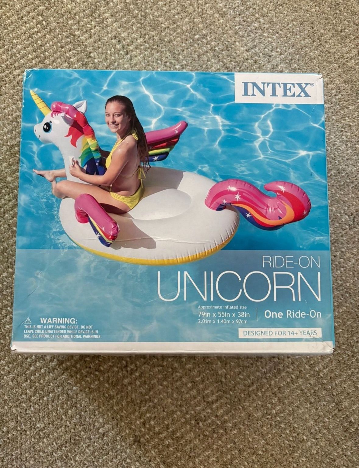 Giant Unicorn Pool Float
