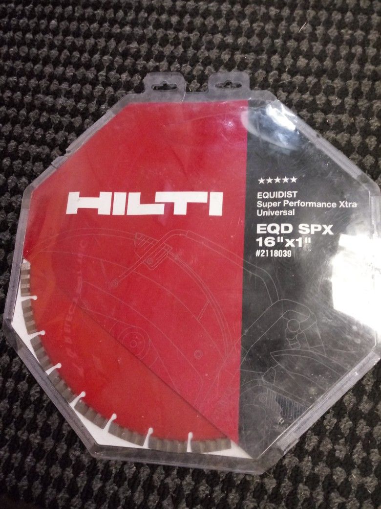 Hilti EQD SPX 16" x 1"