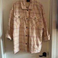Women’s L Flannel Jacket 