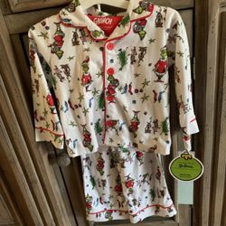 New- Dr Seuss Pajamas Size 2t- $7