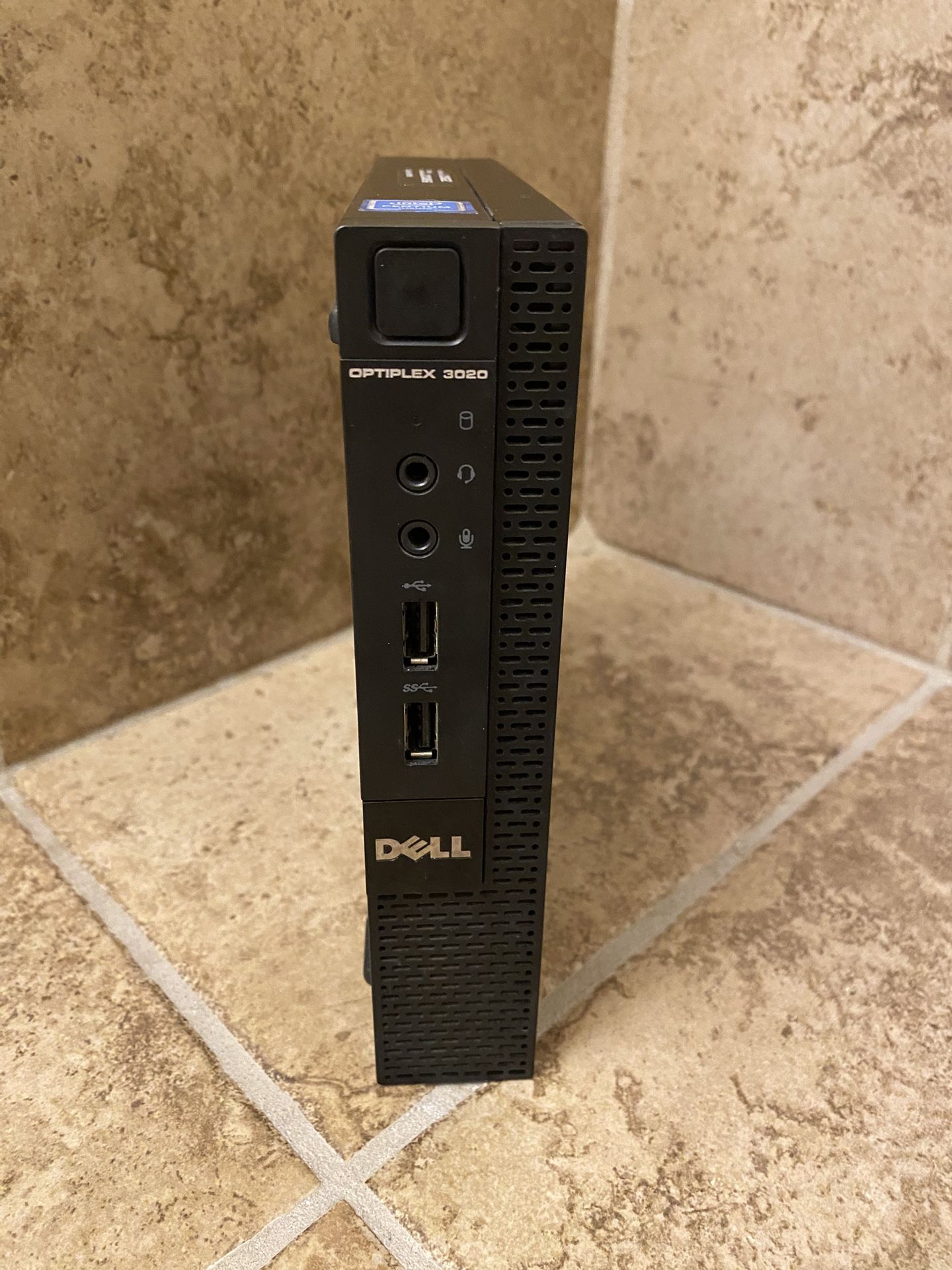 Dell 3020 Micro Tower with 128 GB SSD, Bluetooth, and WiFi