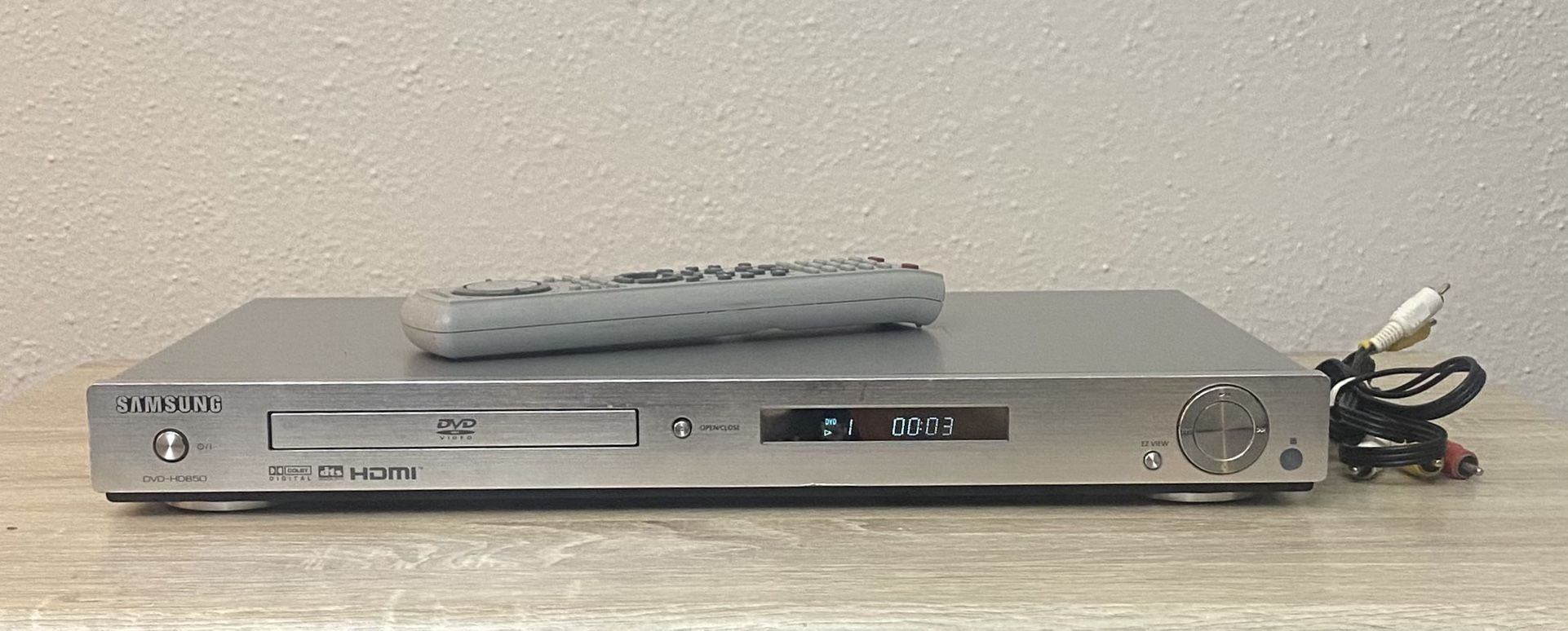 Samsung DVD-HD841 Digital Video Disc Player Tested WITH Remote