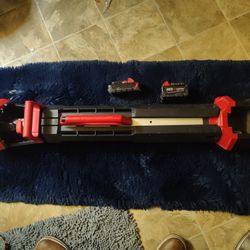 Milwaukee This item is a Milwaukee M18 ROCKET Dual Power Tower Light (model 2131-20). 
