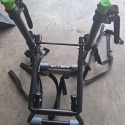 Allen Sports Deluxe 2-Bike Trunk Mount Rack, specifically model 102DN or 102DB