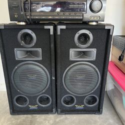 Receiver And Speakers