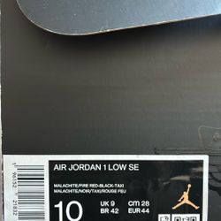 Jordan 1 Lows Se 