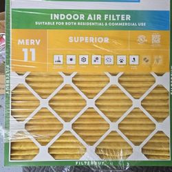 Filterbuy 22x22x1 Air Filter MERV 11 