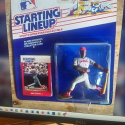 Eric Davis Starting Lineup 