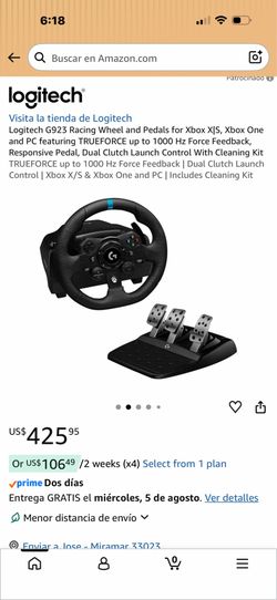 Logitech g923 Trueforce for Xbox x/s PC