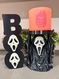 Scream ghost face Halloween set