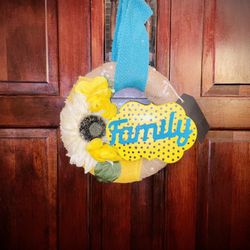 Handmade Family Wreath Size Small