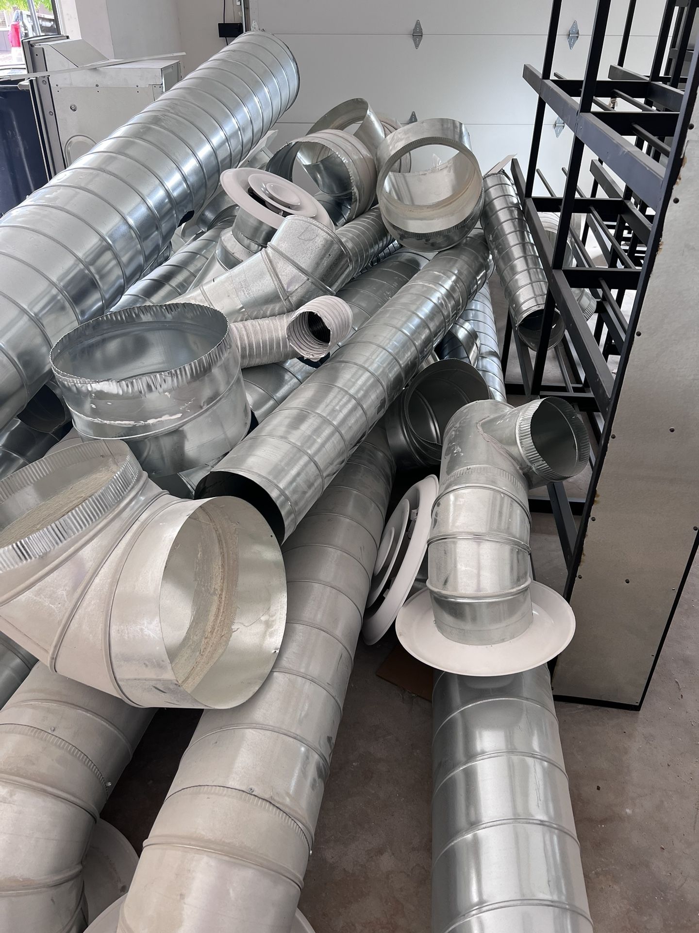 Duct Work 14 Inches Hanging