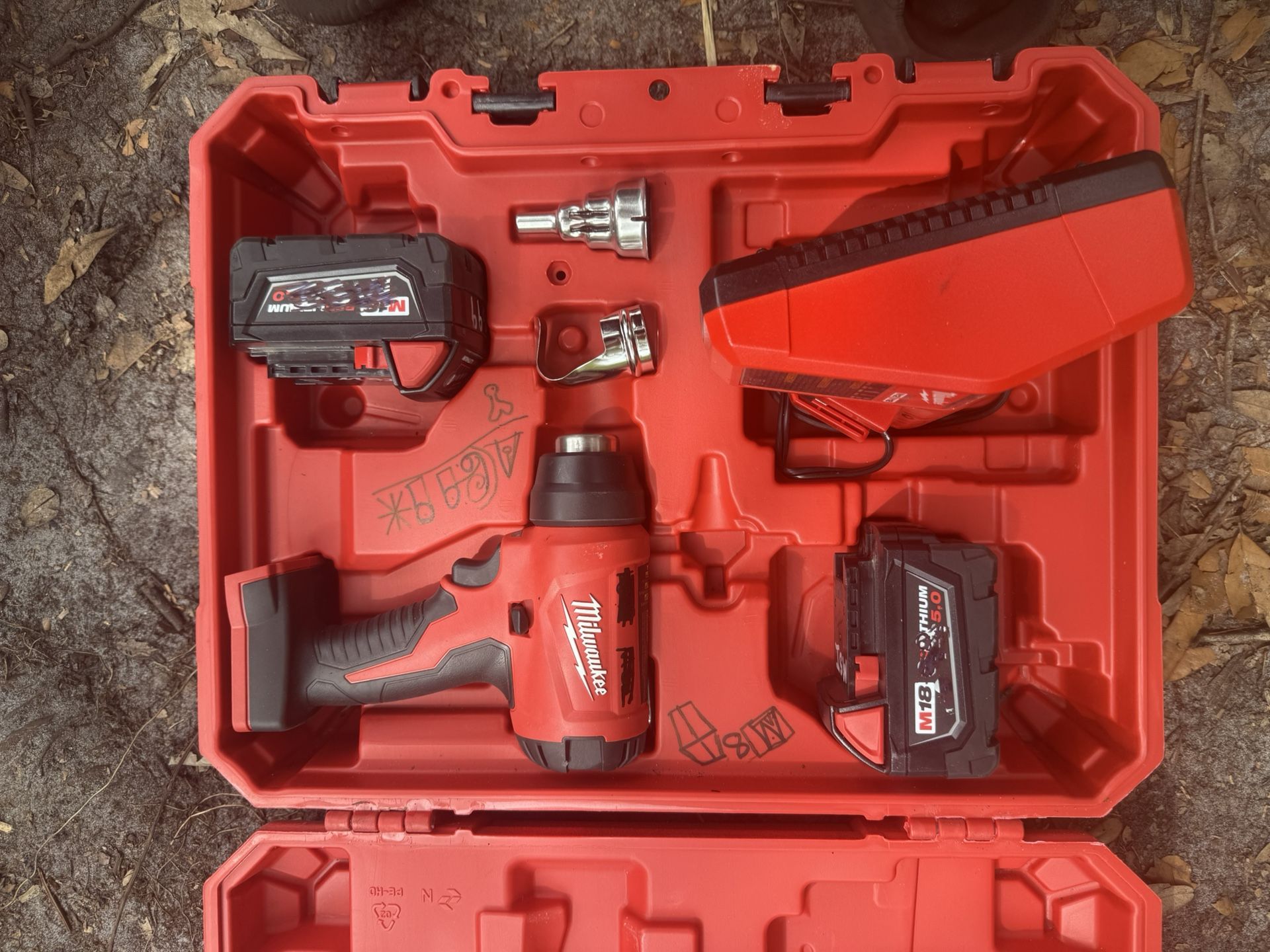 M18â„¢ Compact Heat Gun With Two 5 Xc Batteries