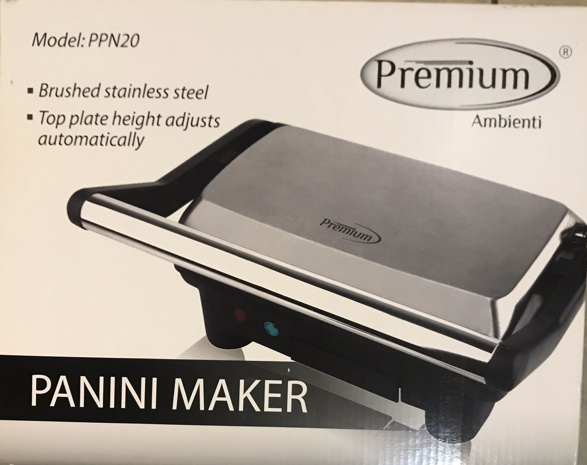 Panini Maker $20 -New In Box Price Drop
