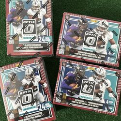 2025 Panini Donruss Optic NFL Football - Blaster Box Target Red - Factory Sealed