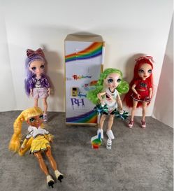 Rainbow High Cheer Squad Dolls with Locker