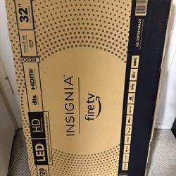 Brand New In Box Never Opened INSIGNIA 32" Class F20 Series LED HD Smart Fire TV with Alexa Voice Remote