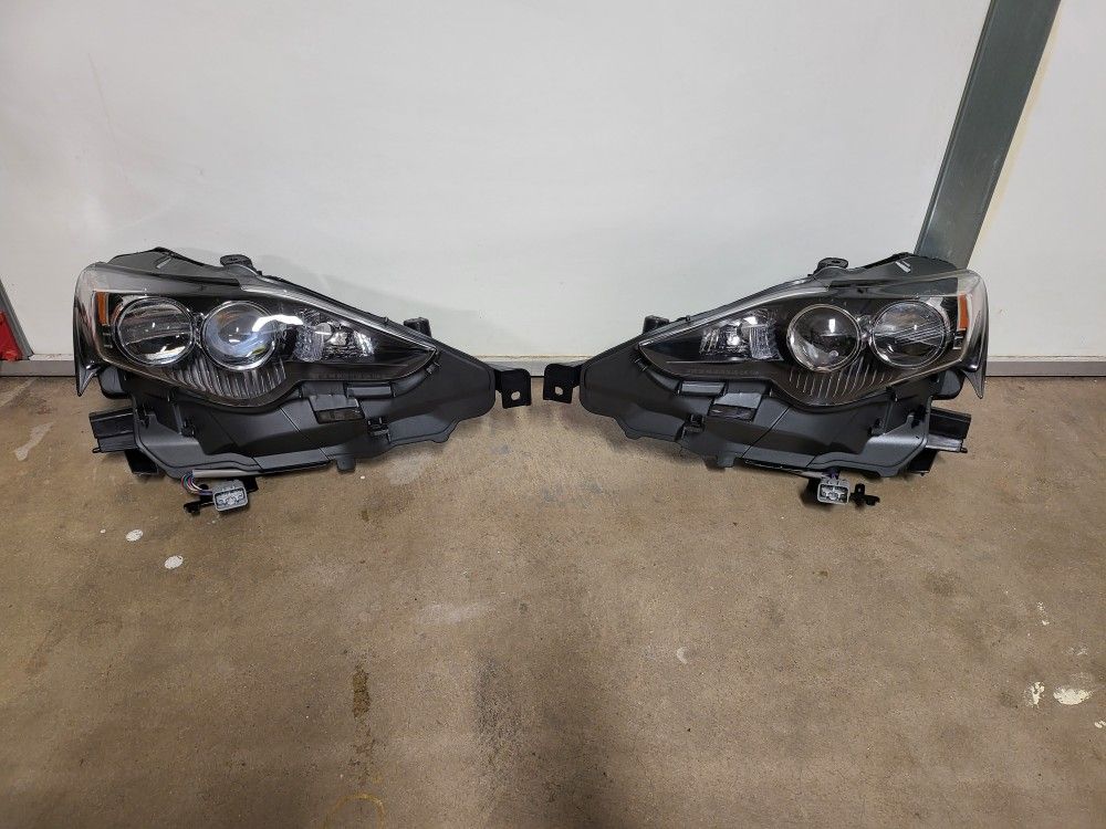 2014 2015 2016 Lexus IS250 Headlights Led RH & LH 