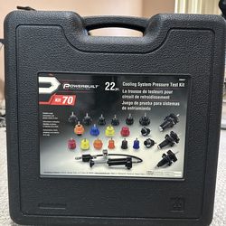 Coolant pressure tester