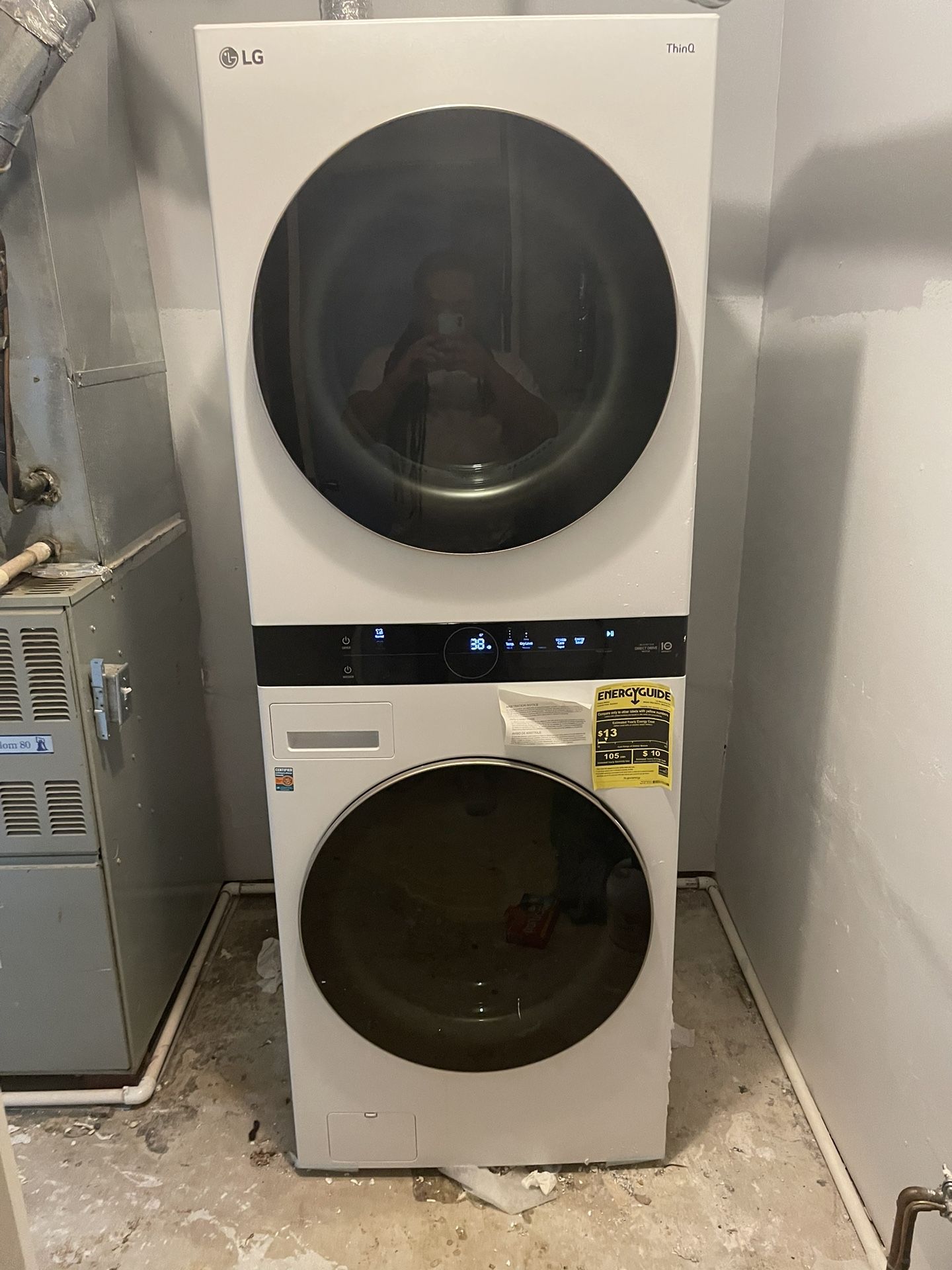 Brand New Lg Smart Washer And Dryer