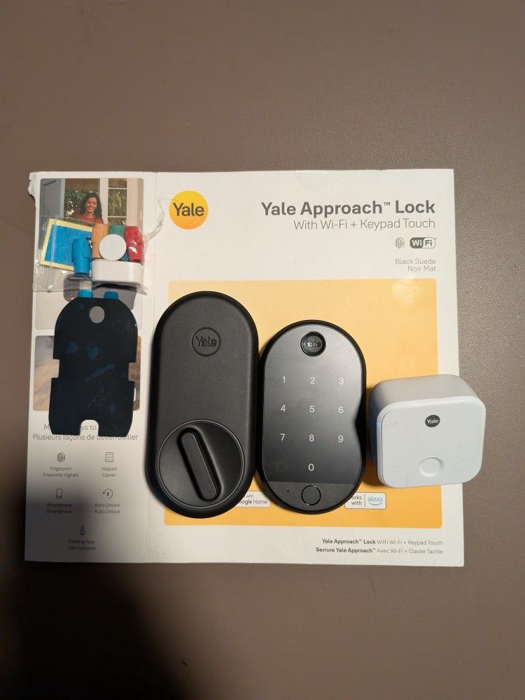New Yale Approach With Keypad And WiFi