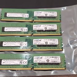 Crucial DDR4-2133 8GB (x4)