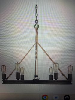 Chandelier Wagon Wheel style