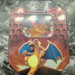 Pokemon Hidden Fates Charizard Tin