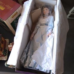 Porcelain Stand-up Doll