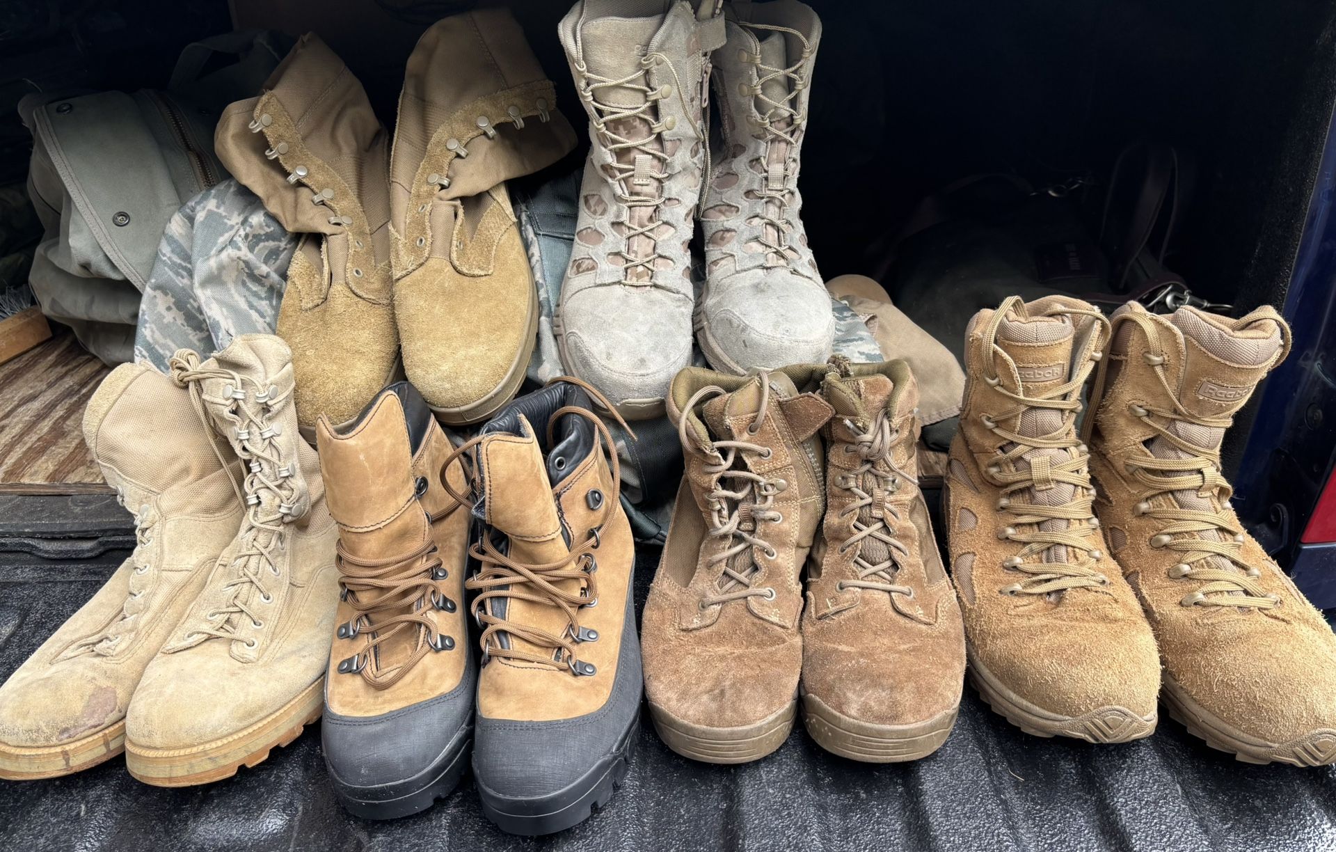 Military Surplus Men's Boots, Size 10.5, Excellent Like New