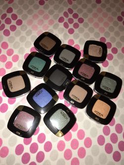 Loreal coloriche single eyeshadows ,3$ each